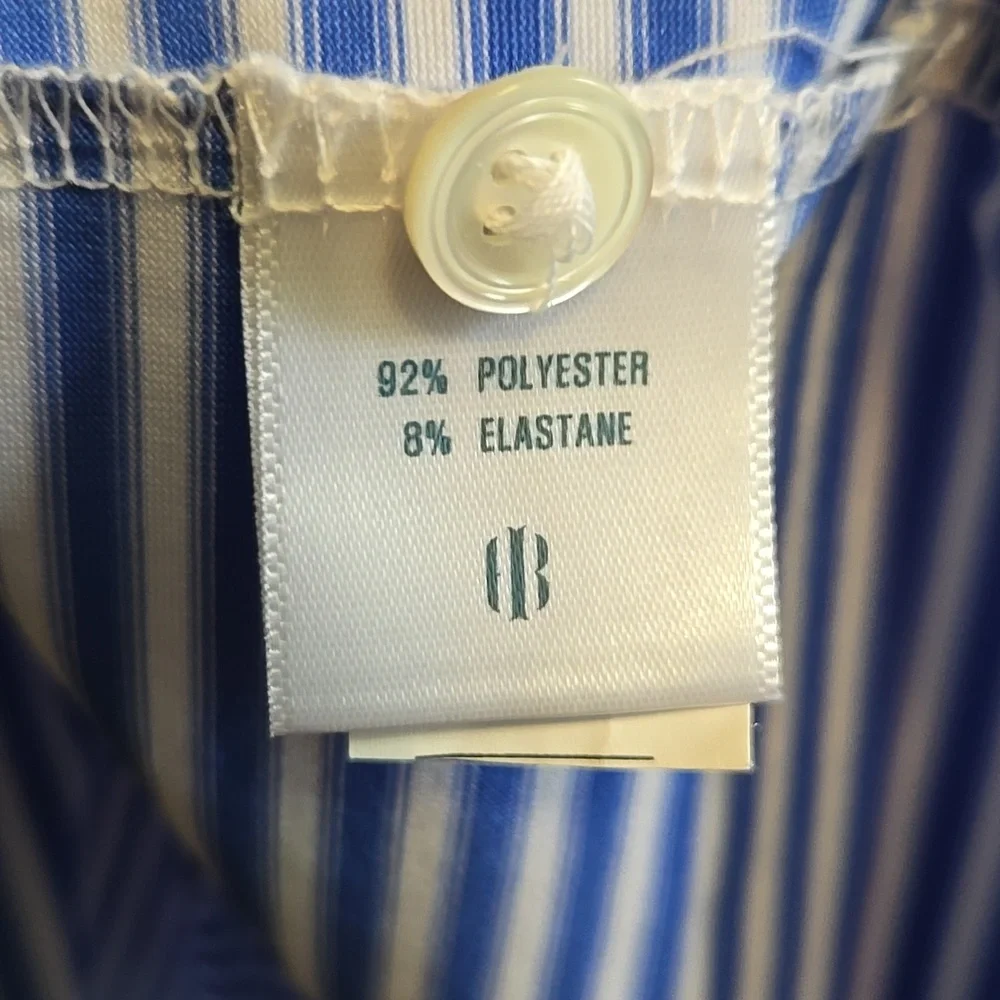 Holderness & Bourne Tailored Fit "The Barnes" Polo Fiji & White- Small - Picture 7 of 10